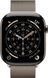 Apple Watch Series 11 GPS + Cellular 42mm Natural Tit. Case w. Natural Milanese Loop (MF8P4)