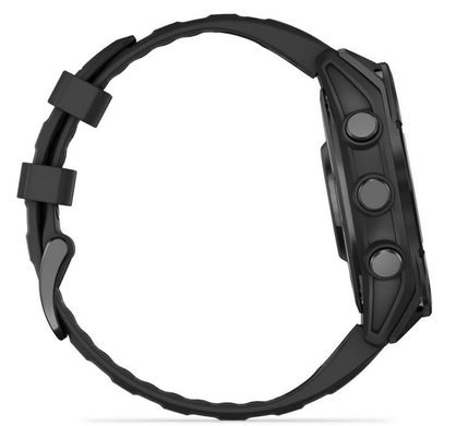 Garmin Fenix 8 47mm AMOLED Slate Gray with Black Silicone Band (010-02904-00)