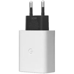 Google Pixel 30W USB-C Charger Clearly White (GA03501-US) (GA03502-EU)
