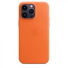 Apple iPhone 14 Pro Max Leather Case with MagSafe - Orange (MPPR3) (EU)