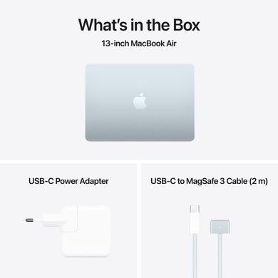 Apple MacBook Air 13,6" 2025 Sky Blue (MC6U4)