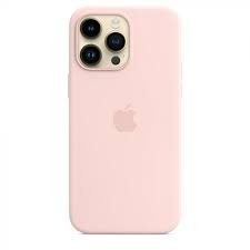 Apple iPhone 14 Pro Max Silicone Case with MagSafe - Chalk Pink (MPTT3) (EU)