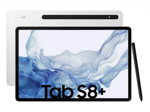 Samsung Galaxy Tab S8 Plus 12.4 8/256GB 5G Silver (SM-X806BZSB)