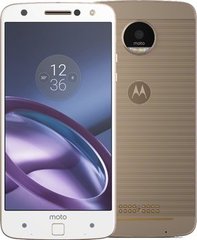 Motorola Moto Z 64GB Fine Gold, White front lens