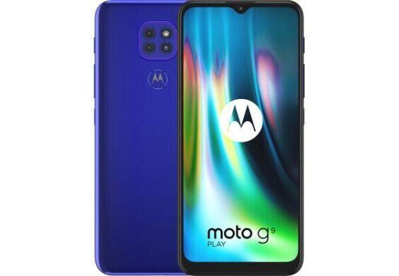 Motorola G9 Play 4/64GB Sapphire Blue (PAKK0016RS)
