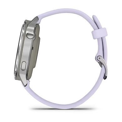 Garmin Venu 4 41 mm Silver with Periwinkle Silicone Band (010-03013-01)