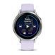 Garmin Venu 4 41 mm Silver with Periwinkle Silicone Band (010-03013-01)
