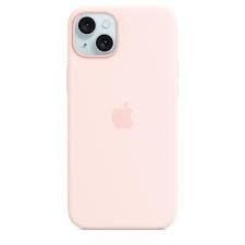 Apple iPhone 15 Plus Silicone Case with MagSafe - Light Pink (MT143) (EU)