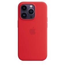Apple iPhone 14 Pro Silicone Case with MagSafe - (PRODUCT)RED (MPTG3) (EU)