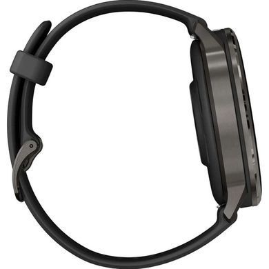Garmin Venu 4 45 mm Slate with Black Silicone Band (010-03014-00)