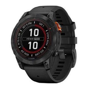 Garmin Fenix 7 Pro Solar Slate Gray w. Black Band (010-02777-00/01)