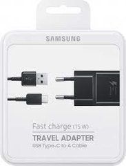 Samsung EP-TA20EBEC + Type-C Cable Black (EU)