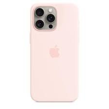 Apple iPhone 15 Pro Max Silicone Case with MagSafe - Light Pink (MT1U3) (EU)