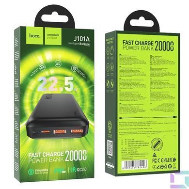 Hoco J101A Astute 22.5W fully compatible power 20 000mAh Black