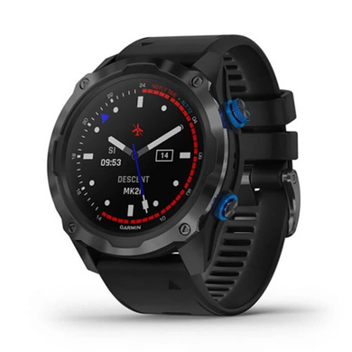 Garmin Descent Mk2i Titanium Carbon Gray DLC with Black Band (010-02132-01/11)