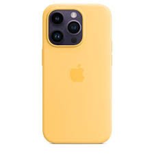 Apple iPhone 14 Pro Silicone Case with MagSafe - Sunglow (MPTM3) (EU)