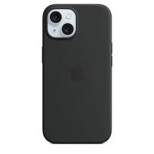 Apple iPhone 15 Silicone Case with MagSafe - Black (MT0J3) (EU)