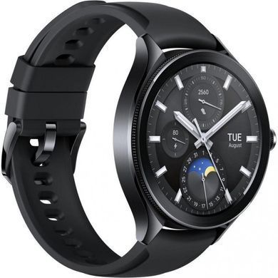 Xiaomi Watch 2 Pro Bluetooth Black Case with Black Fluororubber Strap (BHR7211GL)