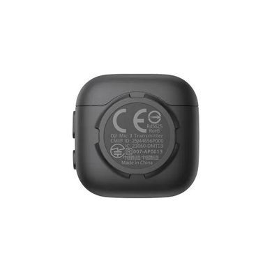 DJI Mic 3 Transmitter Shadow Black (CP.RN.00000478.01)