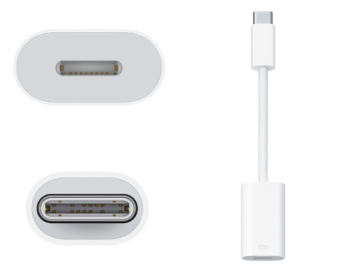 Apple USB-C to Lightning Adapter White (MUQX3) (EU)