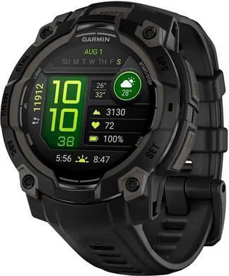 Garmin Instinct 3 45mm AMOLED Black with Black Band (010-02936-00/40)