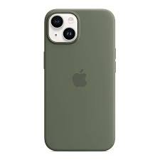 Apple iPhone 14 Plus Silicone Case with MagSafe - Olive (MQUD3) (EU)