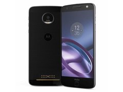 Motorola Moto Z 64GB (Black with Lunar Grey trim, Black front lens)