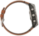 Garmin fenix 8 51mm AMOLED Sapphire Titanium with Chestnut Leather Band (010-02905-40)