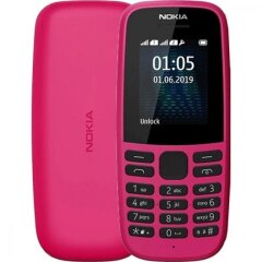 Nokia 105 Dual Sim 2019 Pink (16KIGP01A01) (UA)